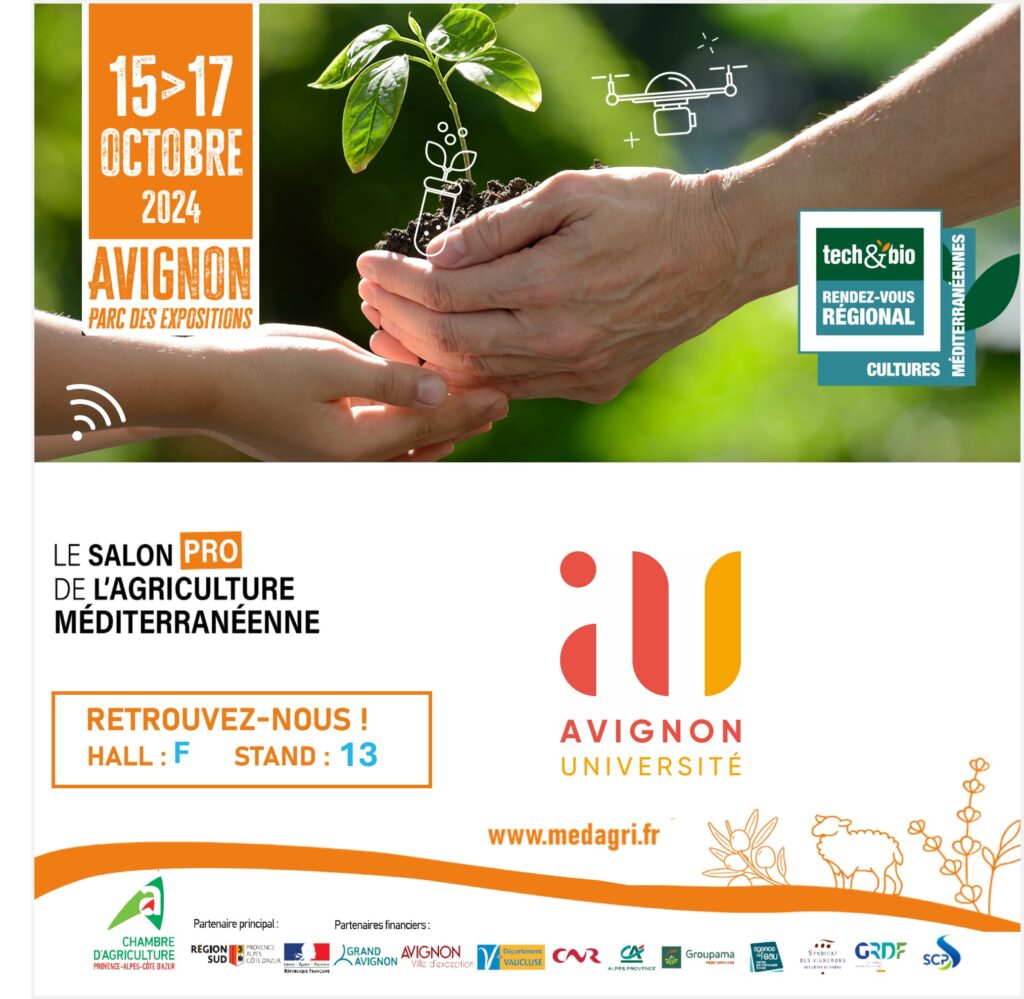 Photo représentative du salon de l'agriculture méditerranéenne, qui s'est déroulé au parc des expositions d'Avignon durant la semaine du 15 au 17 octobre 2024.